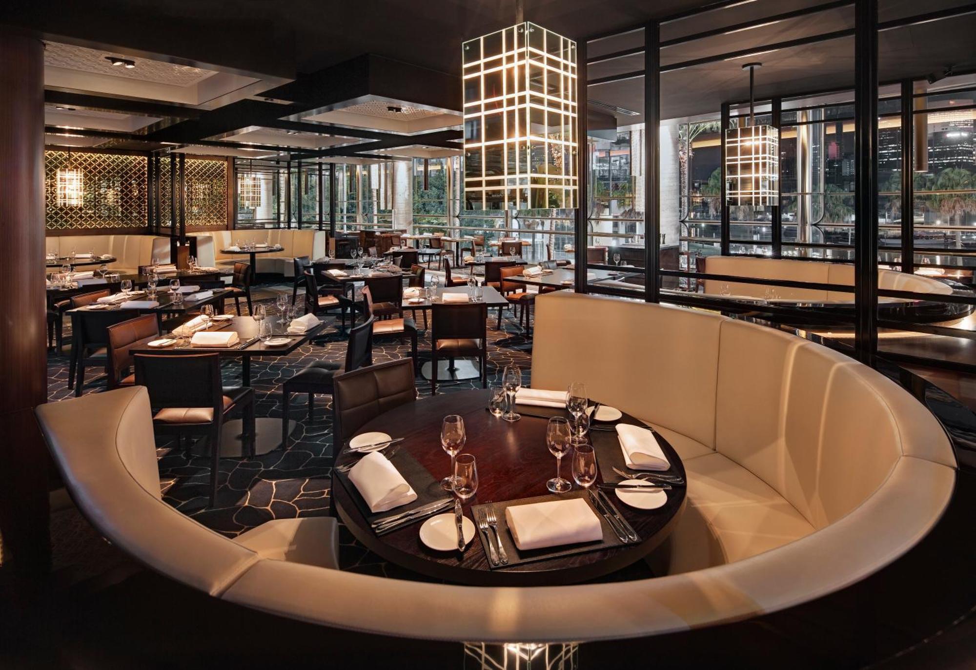 The Star Grand Hotel And Residences Сідней Екстер'єр фото Interior of the restaurant